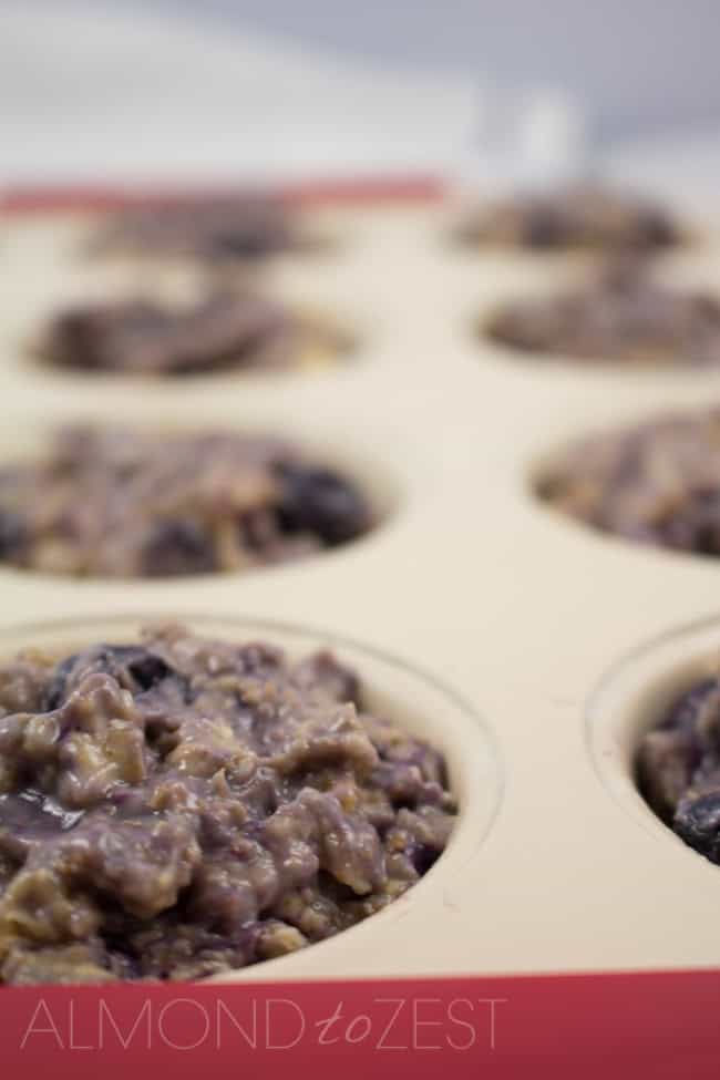 Blueberry Muffin Recipe - Made with Yogurt and Whole-wheat - Light and airy muffins made with whole-wheat flour and yogurt, loaded with plump, juicy blueberries! Healthy and guilt-free!!