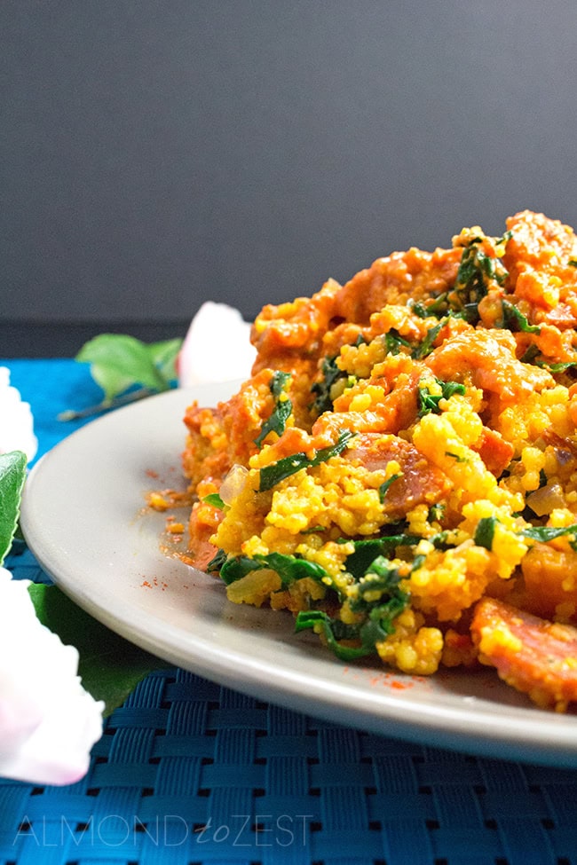 Couscous Salad with Chorizo and Kumara