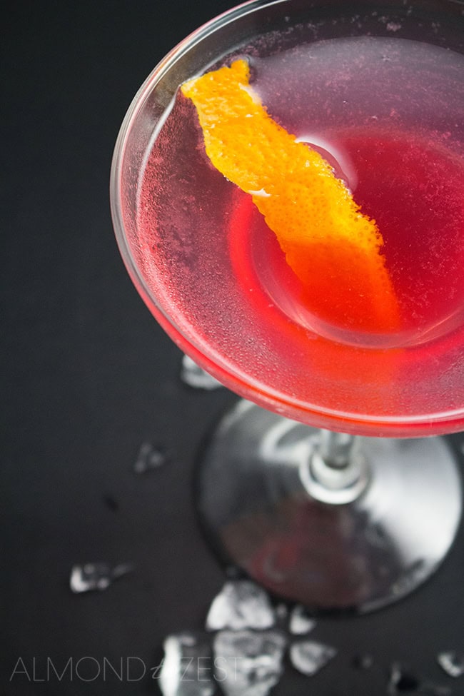 Classic Cosmopolitan Cocktail