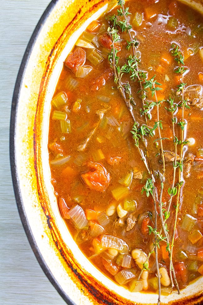 Spicy Chicken, Tomato and Coconut Soup