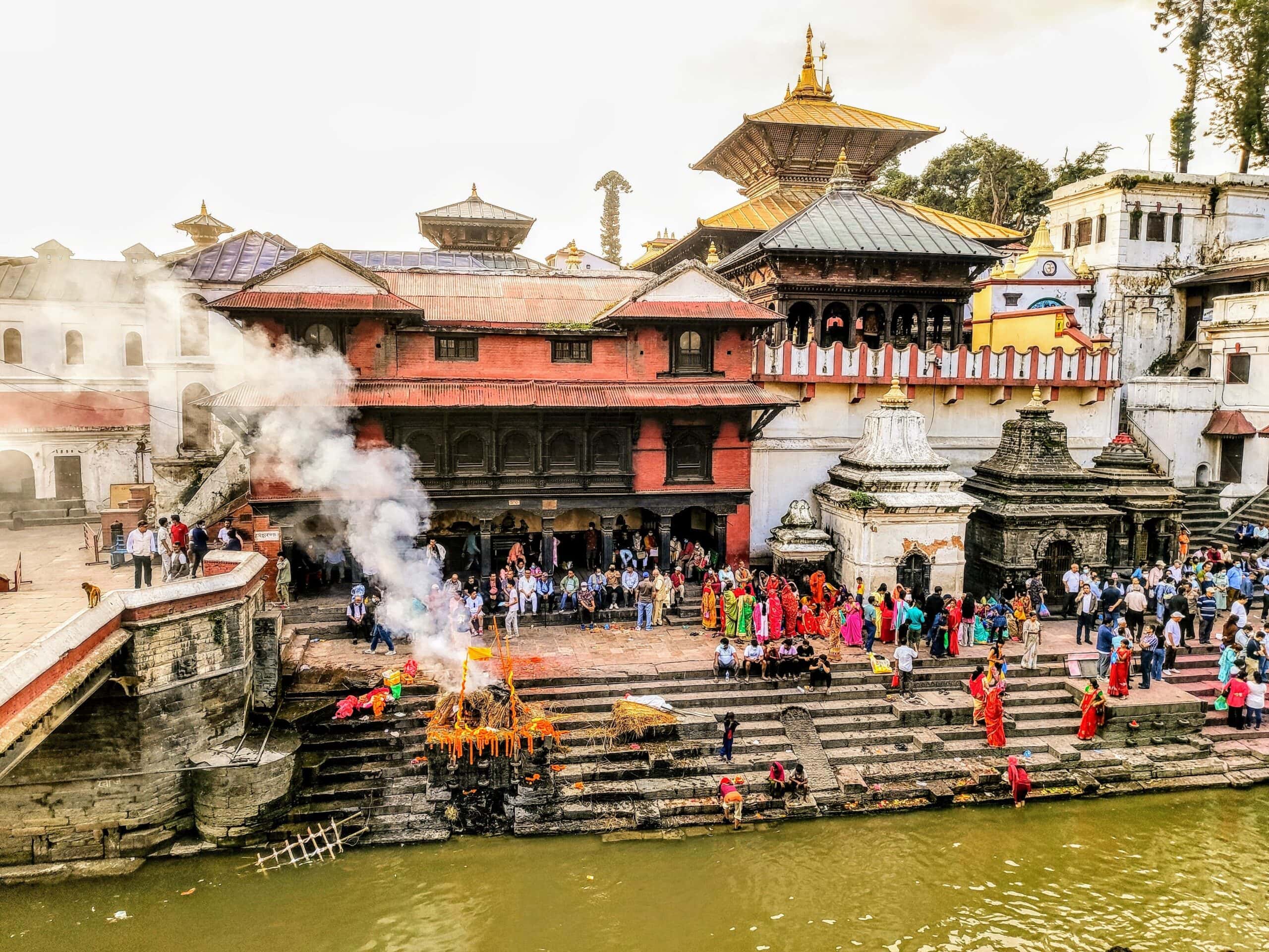 Pashupatinath Temple Kathmandu Hindu rituals