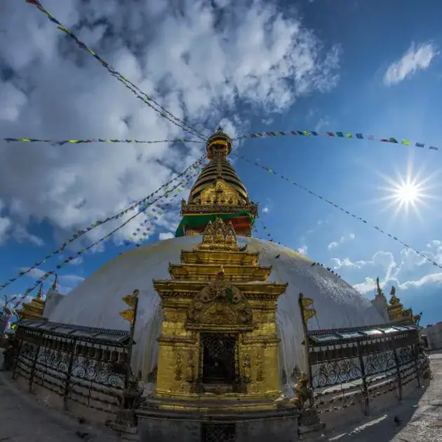 Monkey Temple – SwayambhuNath Walking Tour