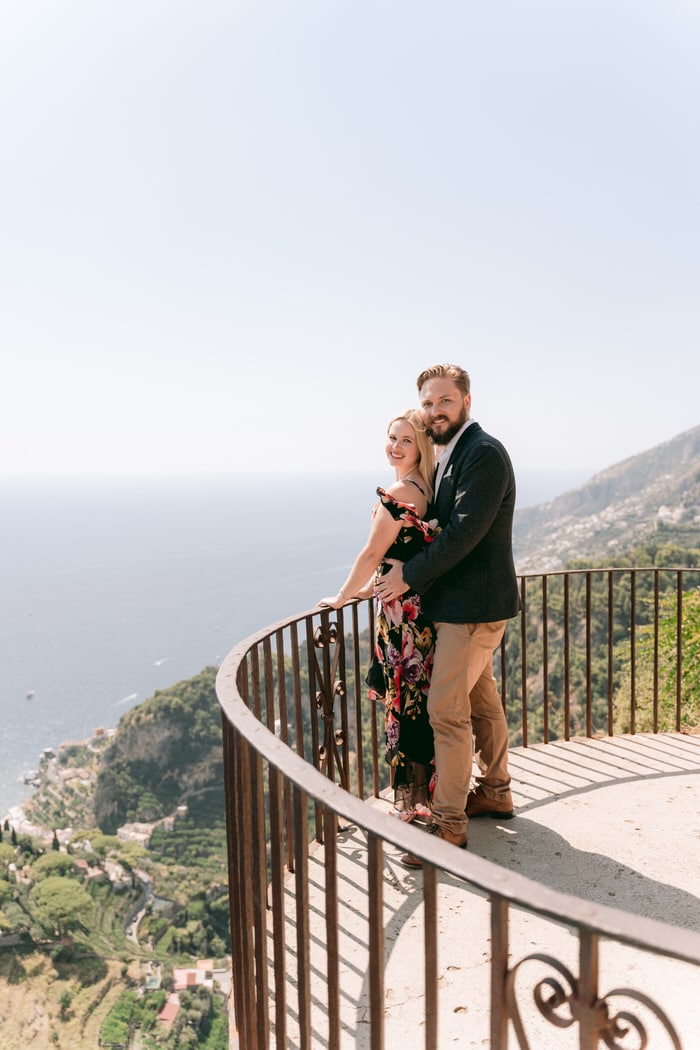 Villa Cimbrone Engagement Photoshooting - Andrea Gallucci - Infinity Terrce