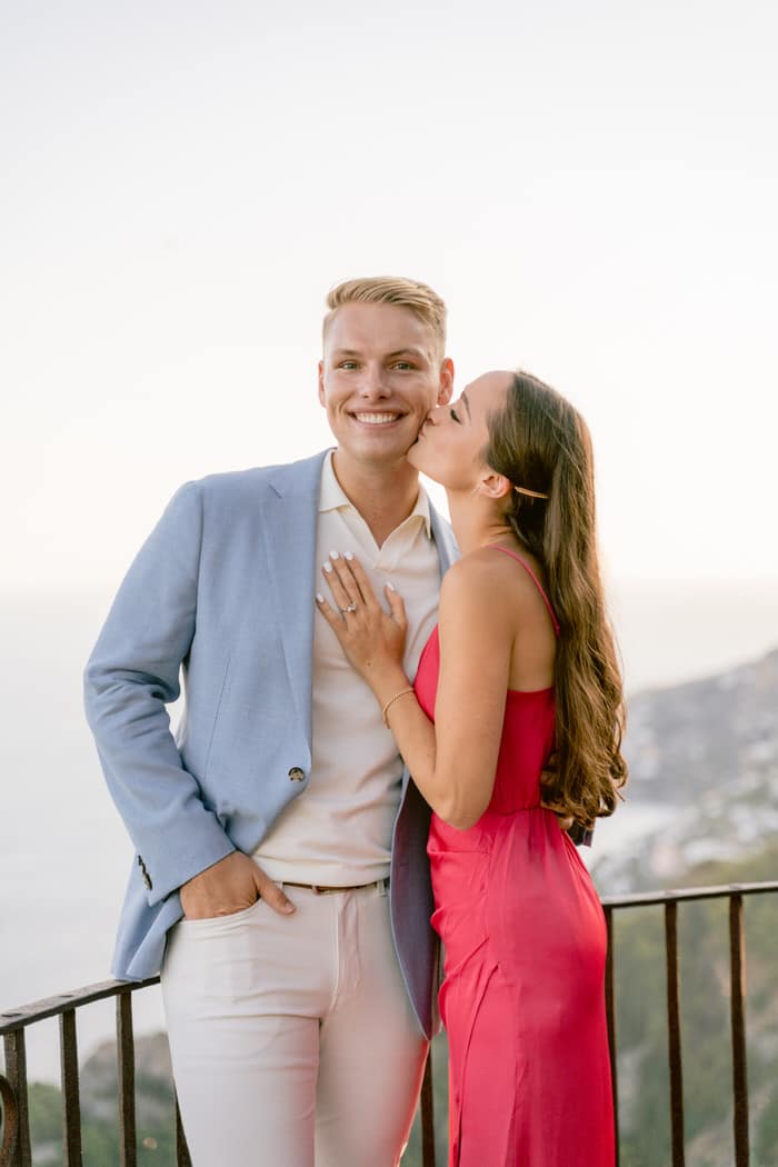 Villa Cimbrone Engagement Photoshooting - Andrea Gallucci - Infinity Terrce