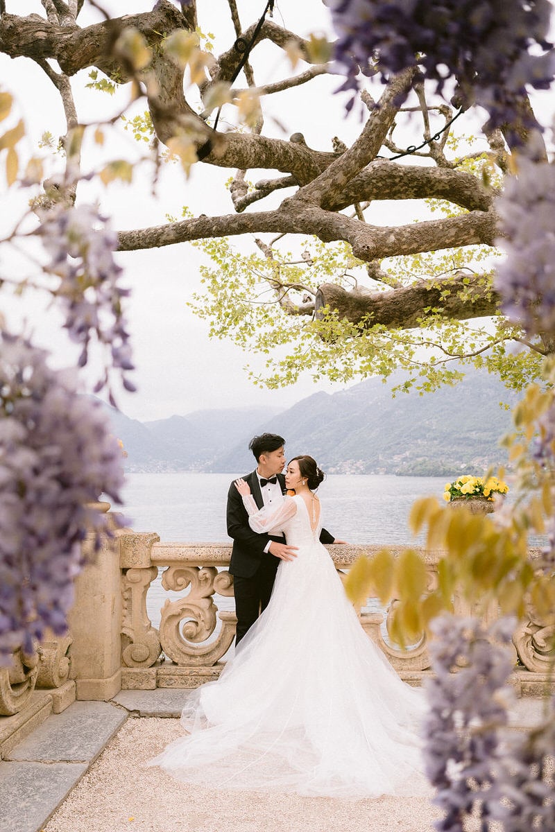 lake Como villa del Balbianello wedding photographer