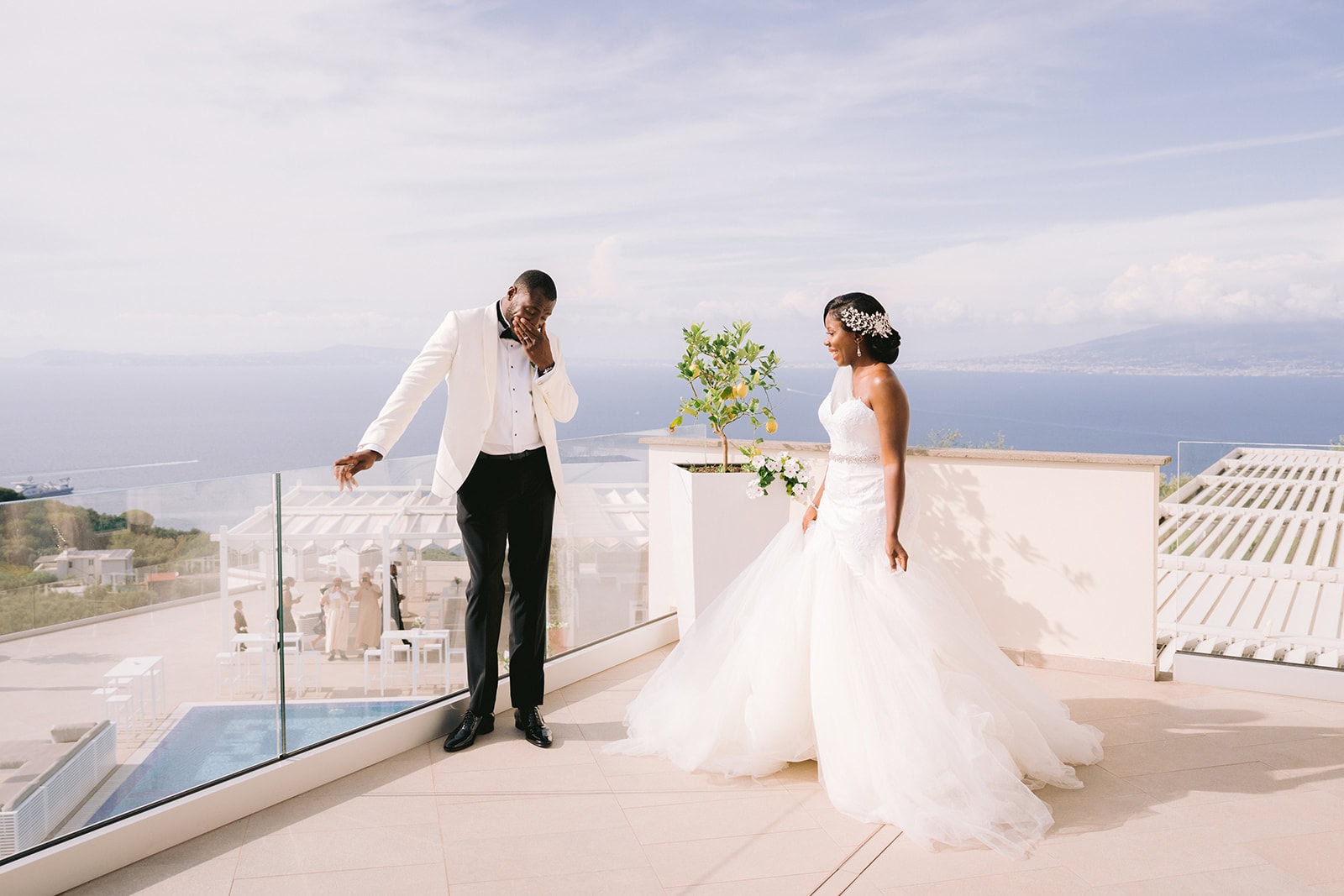 villa Eliana Sorrento wedding photographer