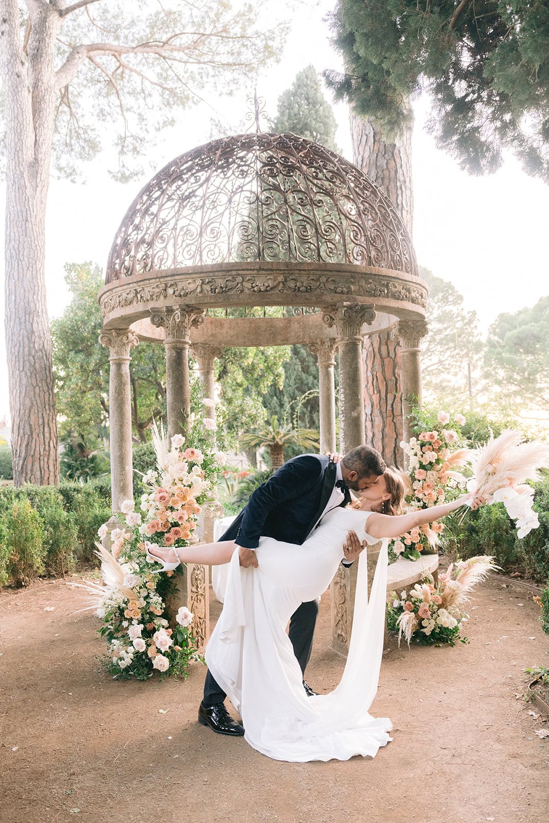 Villa Cimbrone elopement editorial photographer