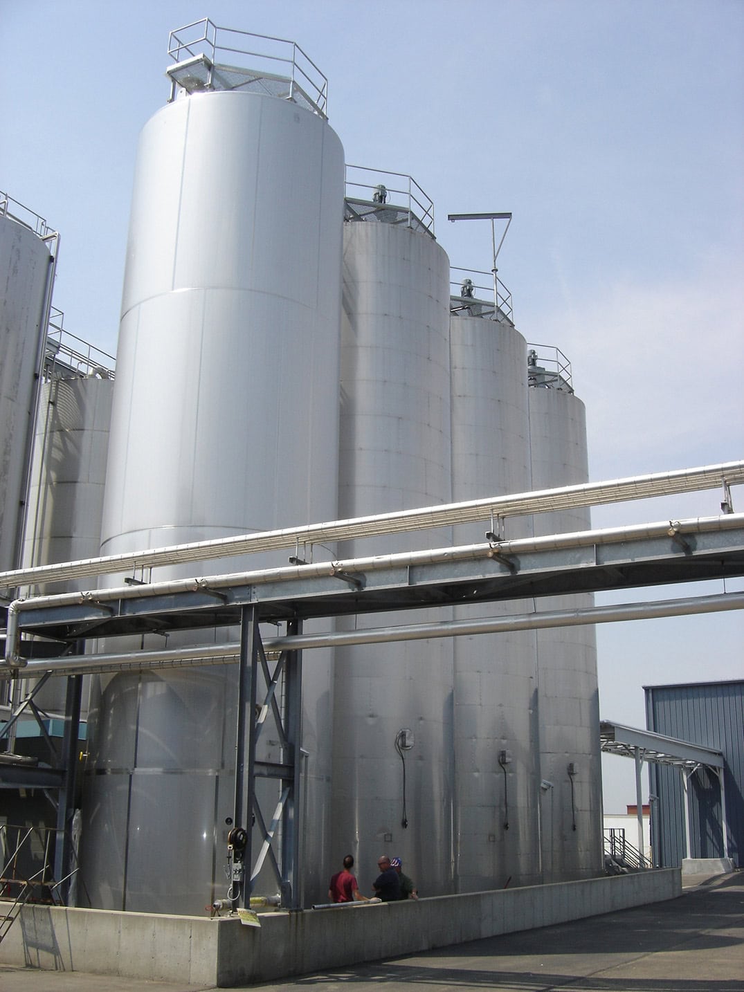 Sanitary Vessels on Site