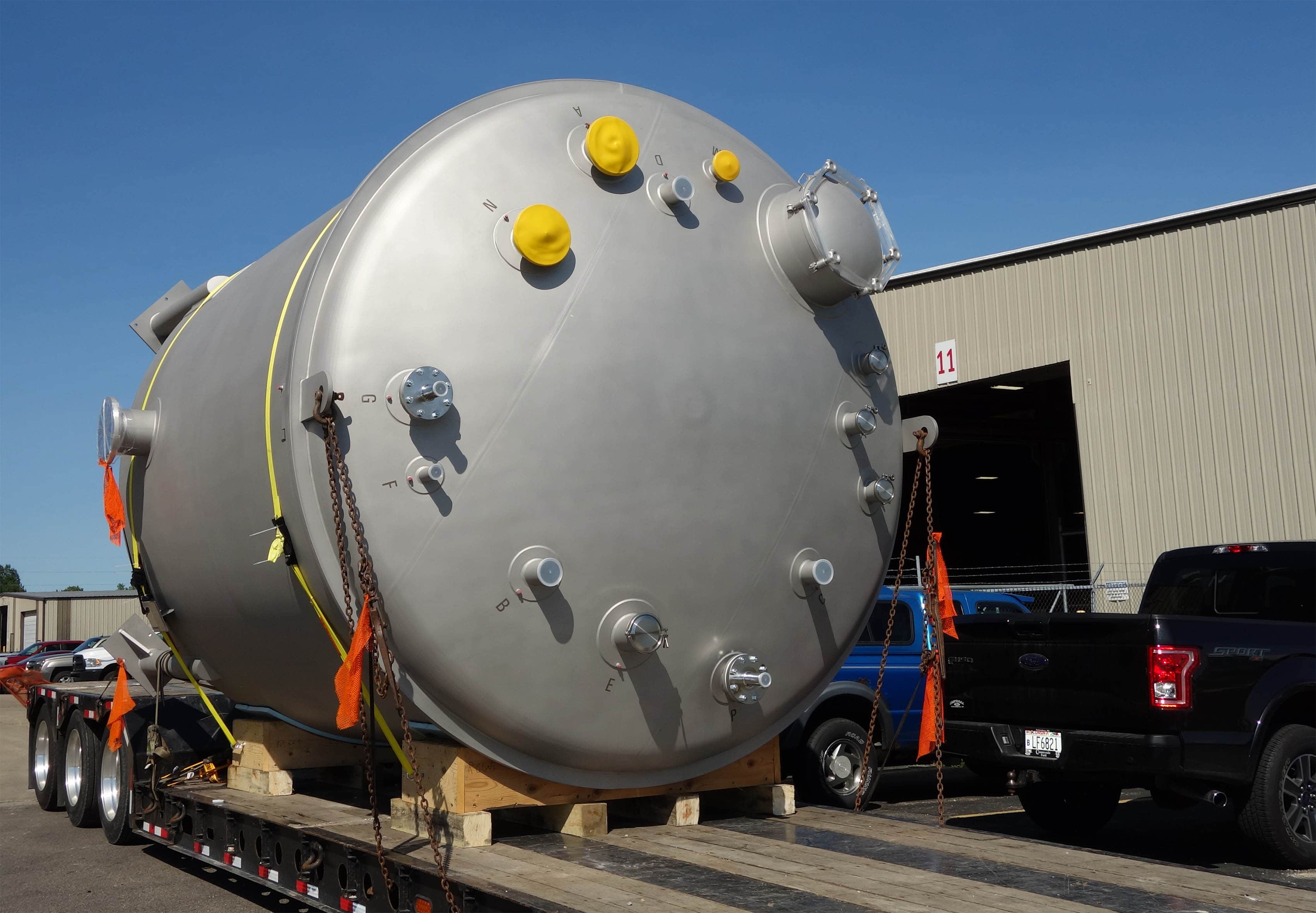 Loading Sanitary Vessel