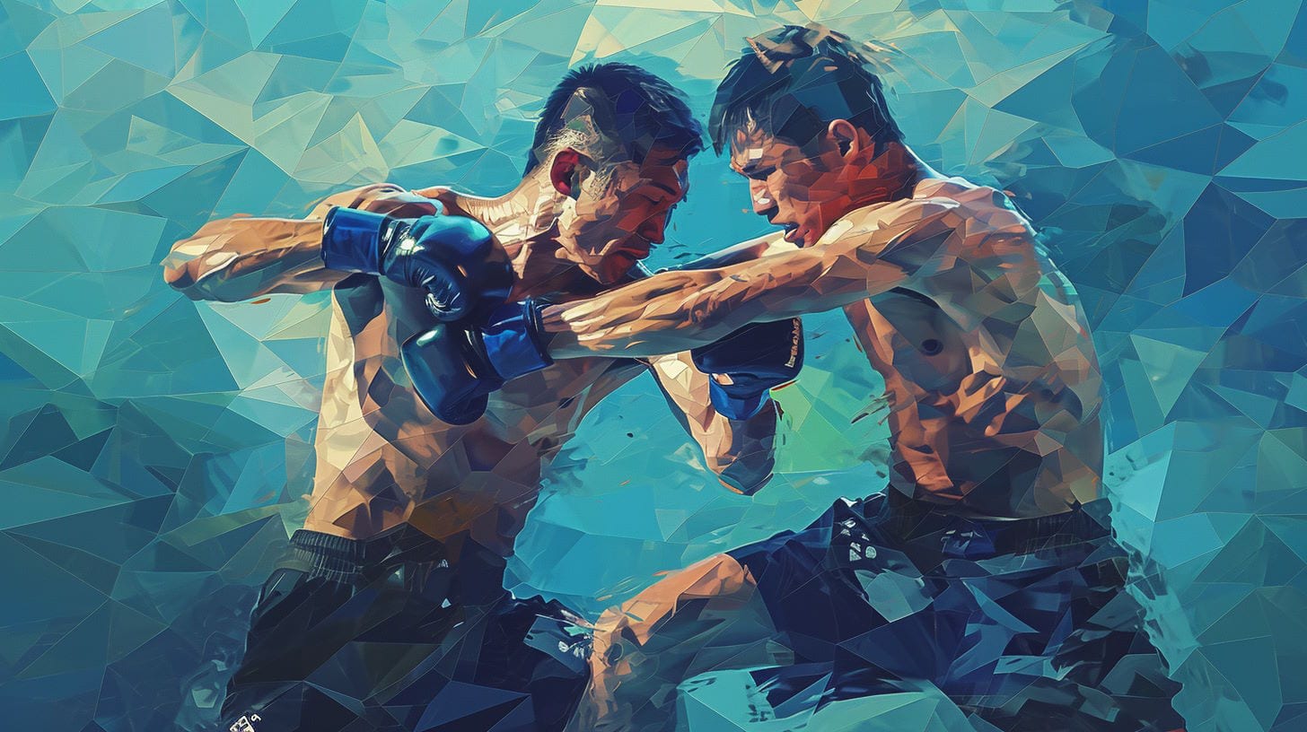 Using Your Head In Muay Thai Clinch