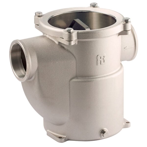 Guide Straight Water Strainer Nickel-Plated Bronze 1162 - Aquastar Distributors Guide Straight Water Strainer Nickel-Plated Bronze 1162