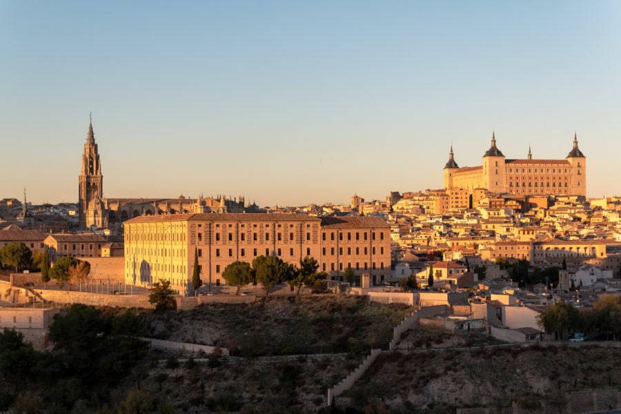 sunset, El Toledo, Day trip from Madrid, arboursabroad, skyline