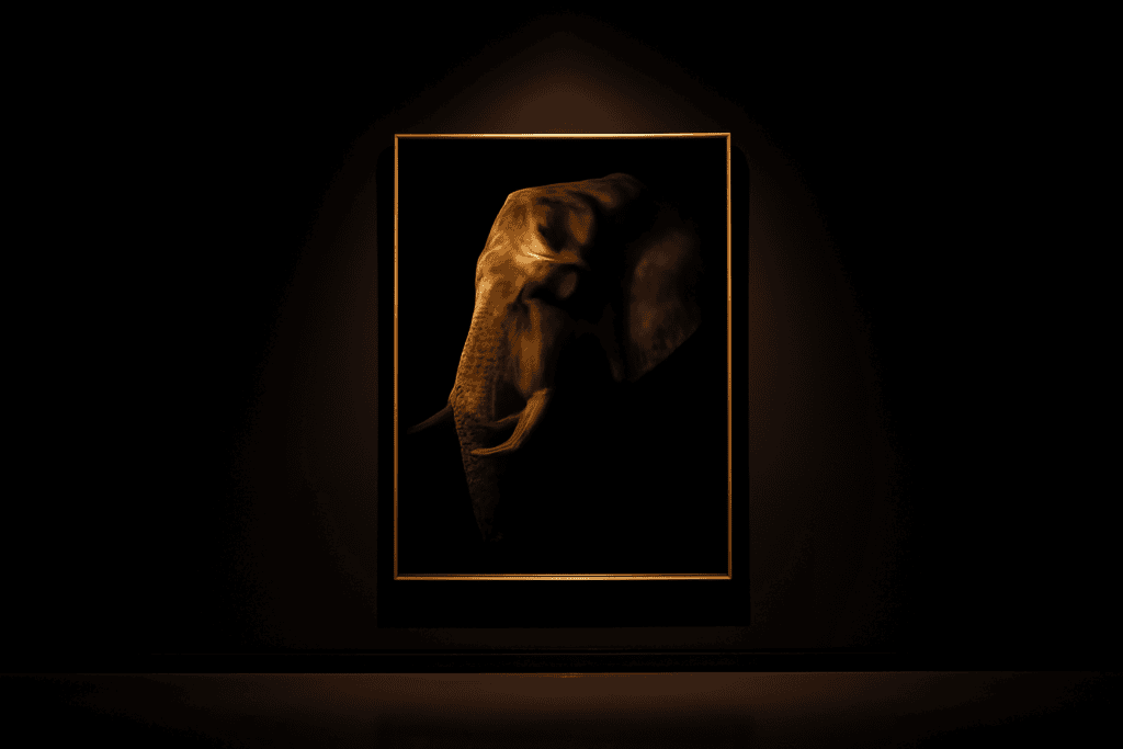 Tableau éléphant