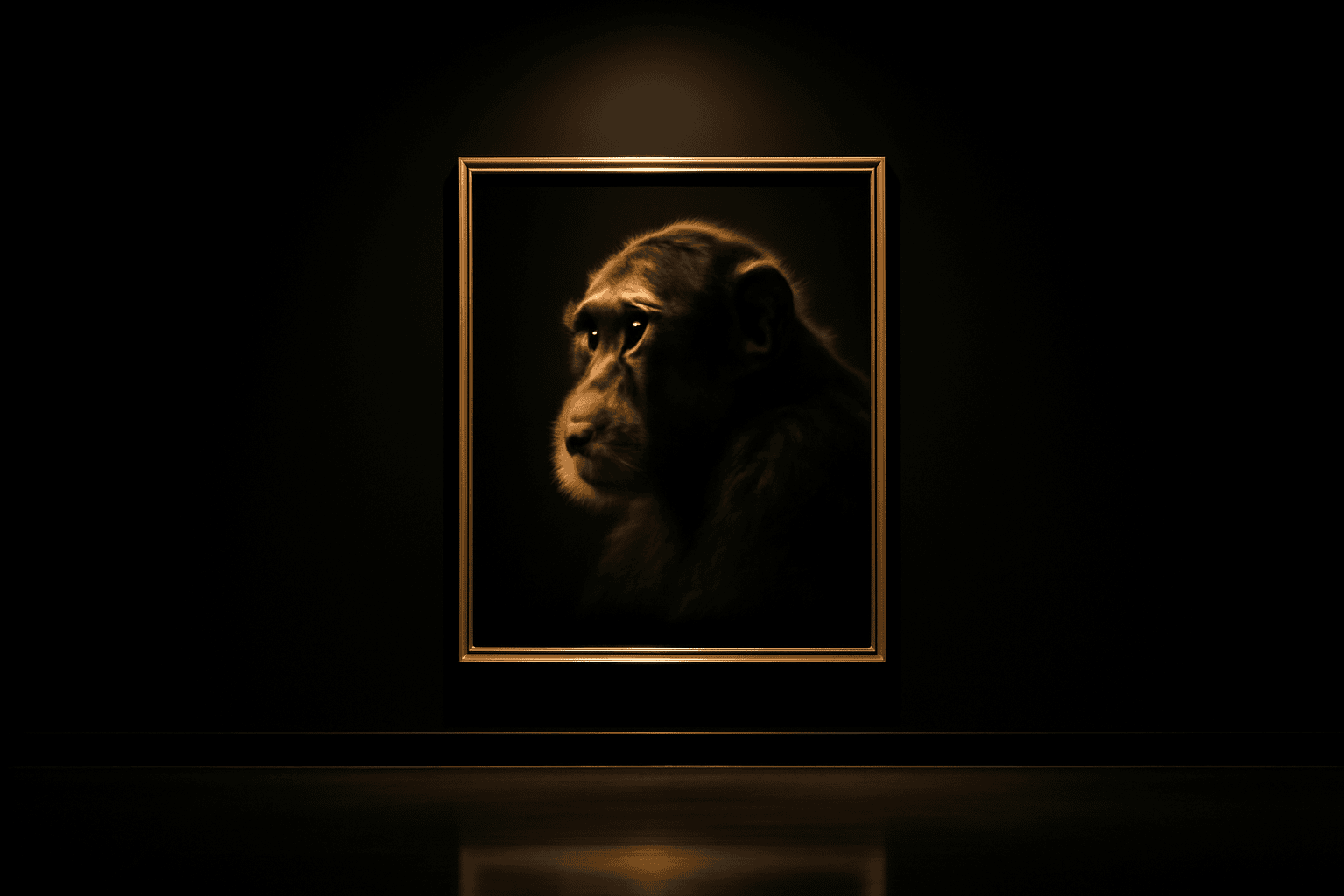 Tableau singe