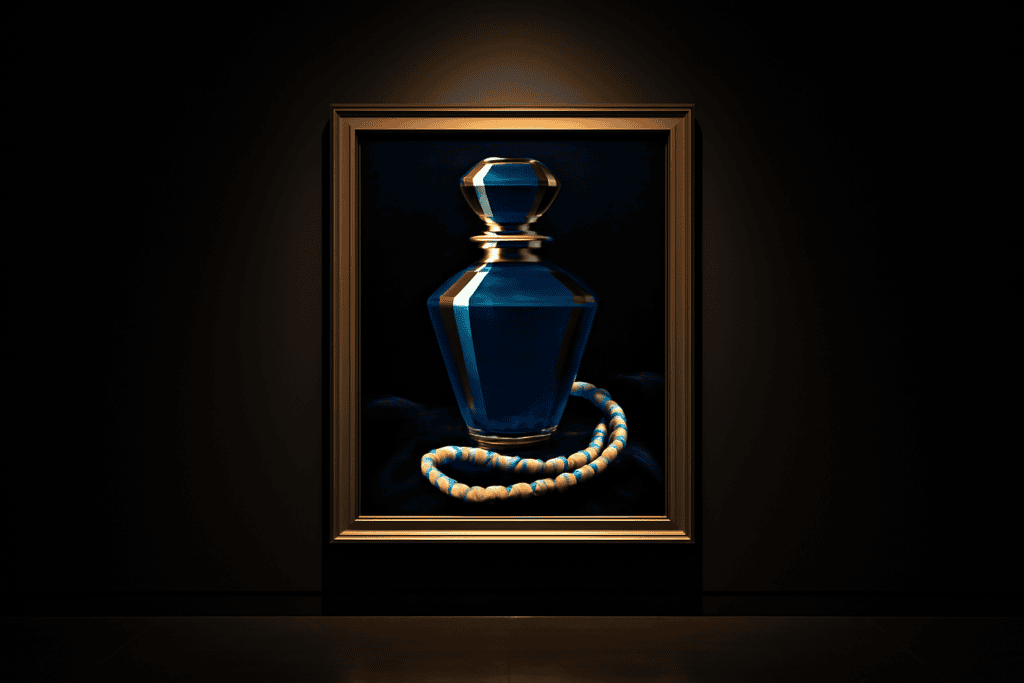 Tableau Chanel bleu
