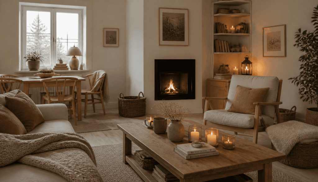 Atelier déco hygge à la maison : créer une ambiance cocooning à la danoise