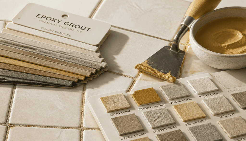 Joint carrelage époxy Ultragrout Flex : couleurs disponibles et comment choisir la bonne teinte
