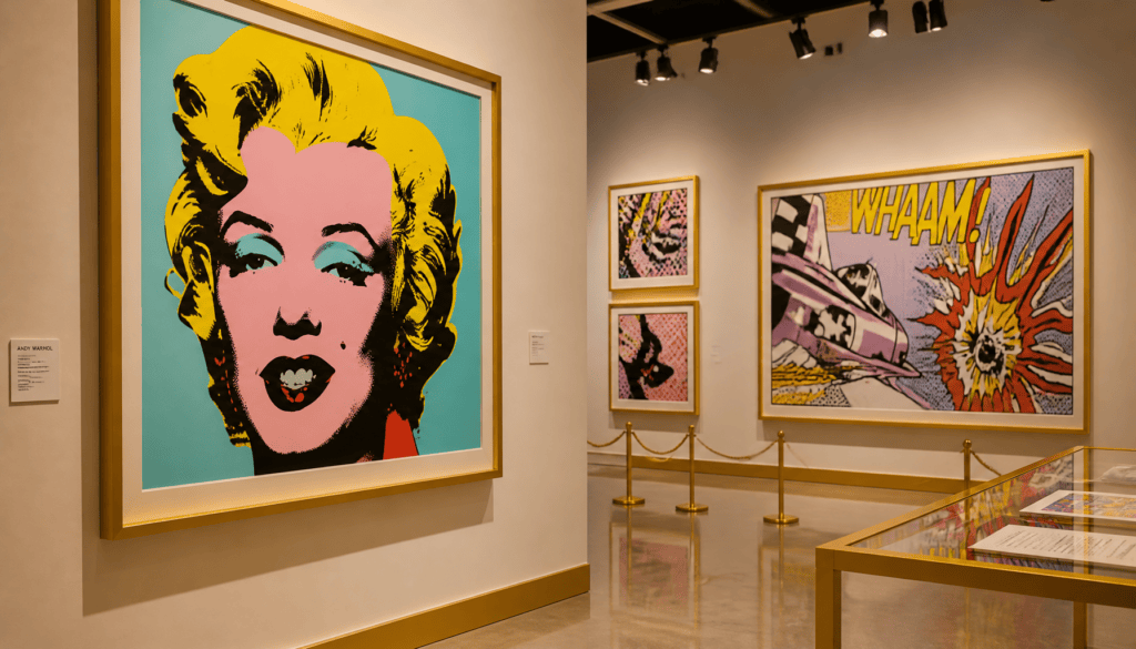 Les grands peintres du pop art : de Warhol aux artistes français