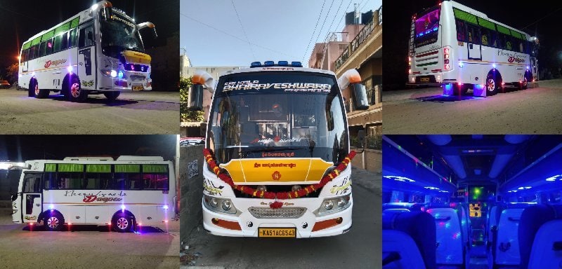 25 seater mini bus for rent in bangalore