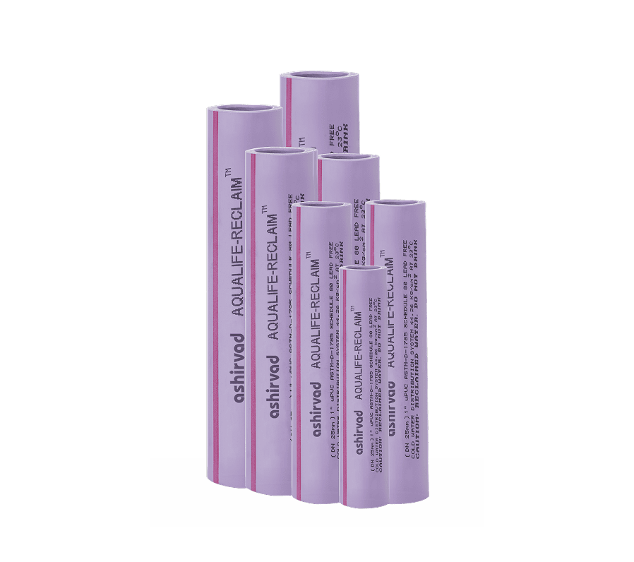 Ashirvad Aqualife Reclaim UPVC Piping System