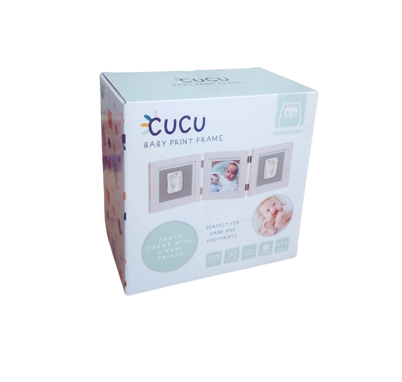 Eurekakids Cadre photo Empreintes de bébé Eurekakids