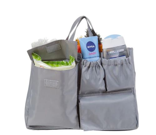 Childhome - Bag In Bag Organisateur - Toile - Gris Childhome