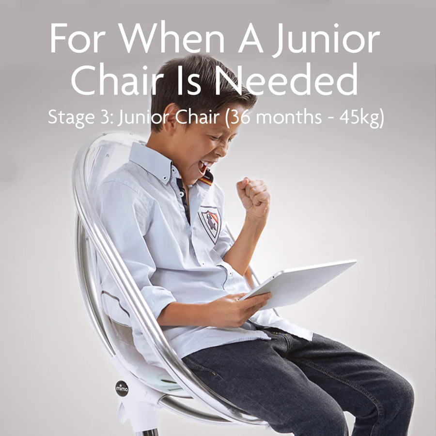 Mima - Chaise Haute Transat - Moon 2 - Noir Les chaises hautes