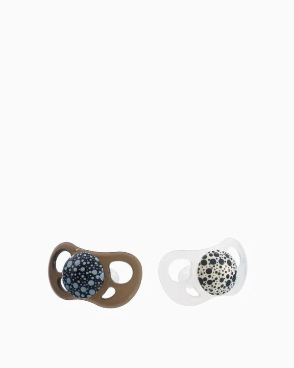 Twistshake - x2 Tétines Noir/ Blanc - 0-6 m