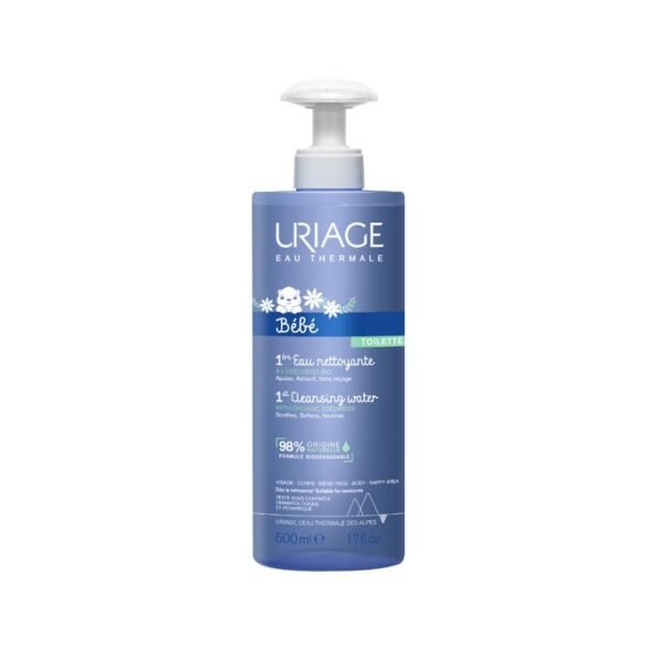 Uriage - Bébé 1ère Eau Nettoyante 500ml Hygiène & Soins