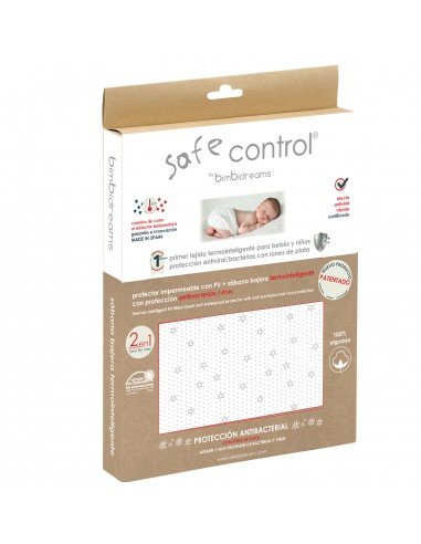 BimbiDreams - Protège matelas antibactérien 60*120 BimbiDreams