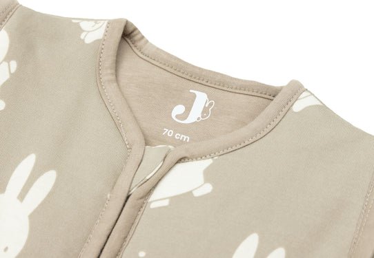 Jollein -Gigoteuse à manches amovibles 70 cm Sleepy Miffy & Snuffy Vert Olive Les gigoteuses & les nids d'ange