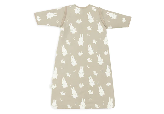 Jollein -Gigoteuse à manches amovibles 70 cm Sleepy Miffy & Snuffy Vert Olive Les gigoteuses & les nids d'ange