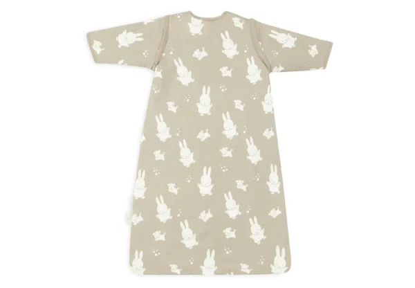 Jollein -Gigoteuse à manches amovibles 70 cm Sleepy Miffy & Snuffy Vert Olive Les gigoteuses & les nids d'ange