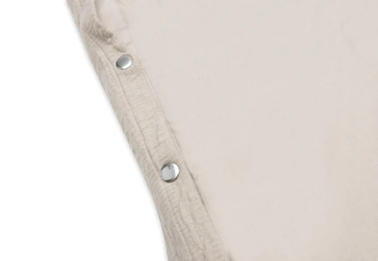 Jollein - Housse matelas à langer 50x70cm Soft Waves Nougat Les matelas à langer