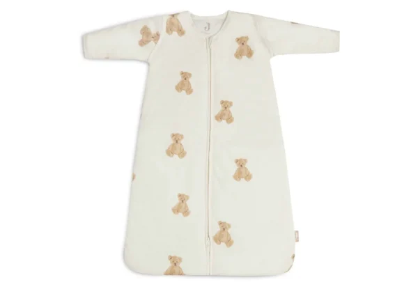 Sleeping Bag with Removables Sleeves 110 cm Teddy Bear