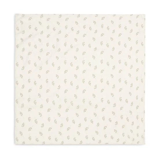 Jollein - Lange gaze de Coton large 115x115cm Twig Olive Green (2p) Les langes