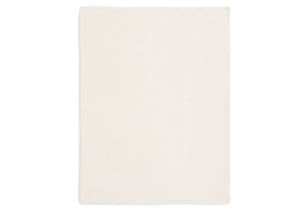 Jollein - Couverture Berceau 75x100cm Grain knit Oatmeal/Velvet MS innovaciones