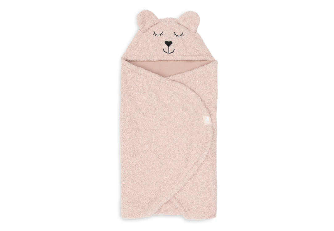 Jollein - Couverture portefeuille Bear Boucle Wild Rose MS innovaciones