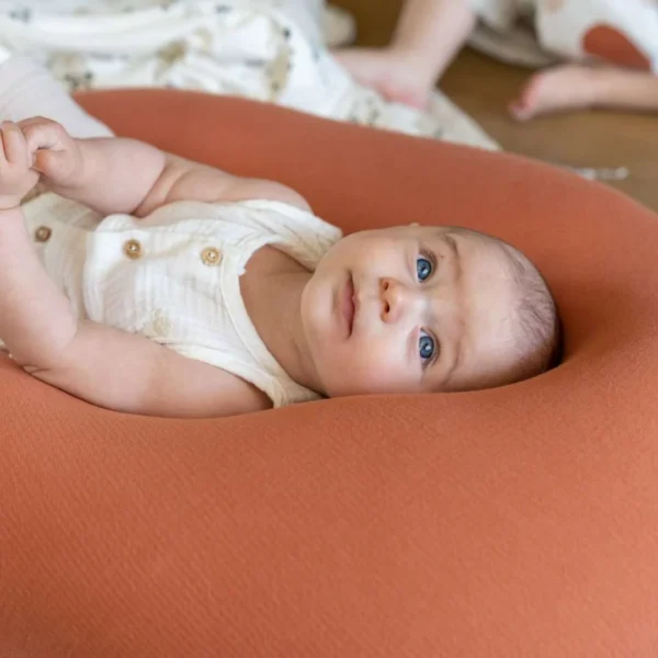 Doomoo - Coussin d'allaitement - Buddy Tetra Jersey Terracotta