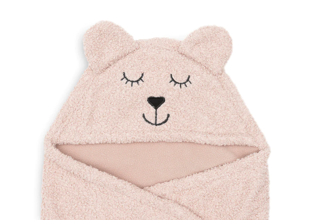 Jollein - Couverture portefeuille Bear Boucle Wild Rose MS innovaciones