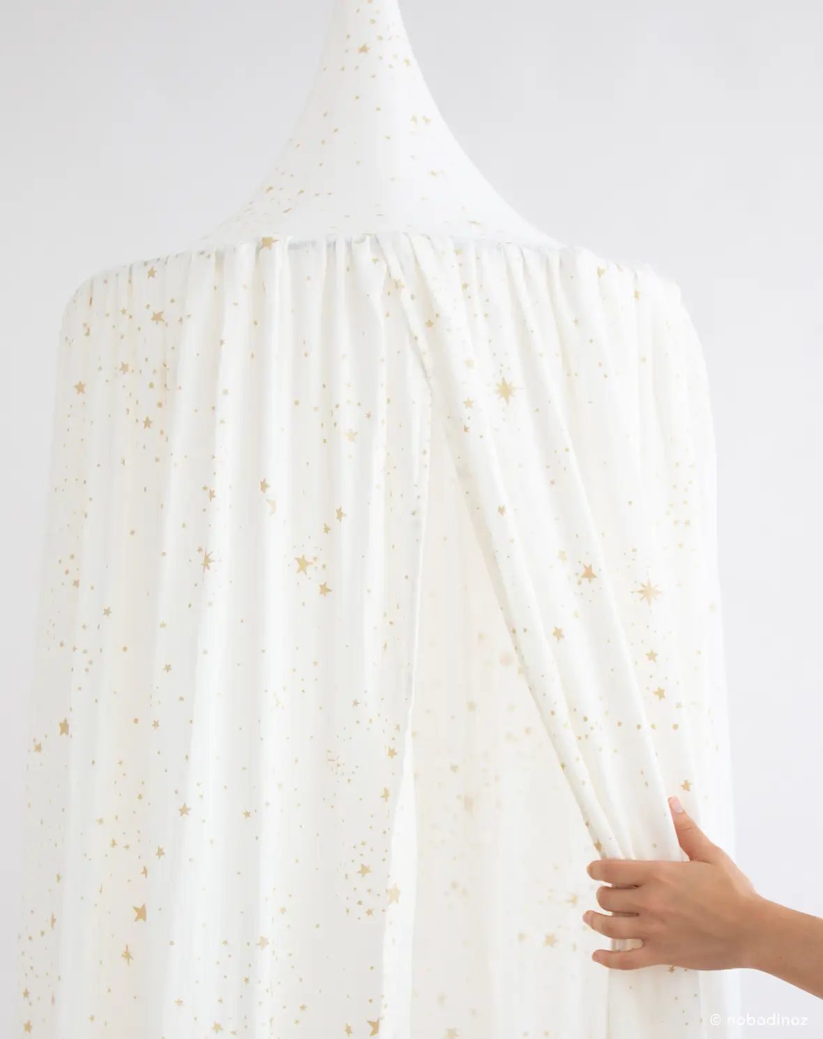 Nobodinoz - Amour ciel de lit gold stella white