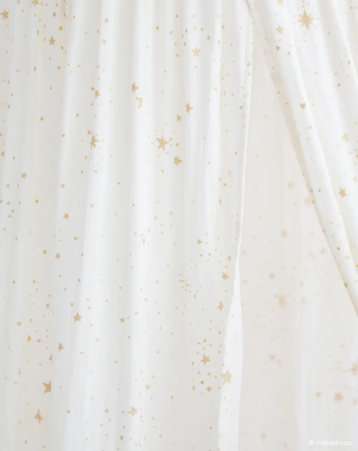 Nobodinoz - Amour ciel de lit gold stella white