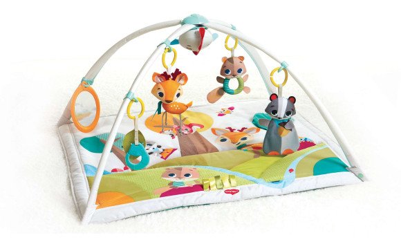 Tiny Love -  Tiny Love - Tapis d’éveil Dans la Forêt 2-en-1 avec arceaux réglables pour différents modes de jeu. Éveil & Jeux