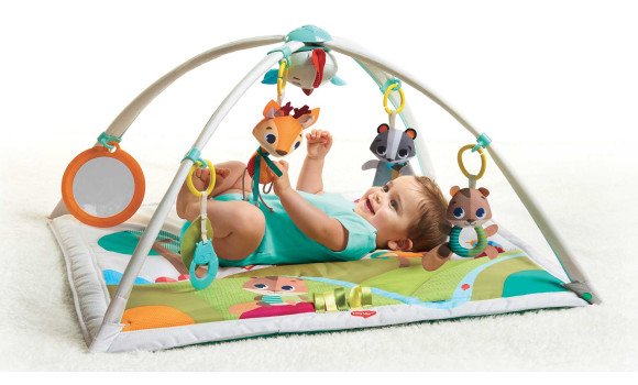 Tiny Love -  Tiny Love - Tapis d’éveil Dans la Forêt 2-en-1 avec arceaux réglables pour différents modes de jeu. Éveil & Jeux