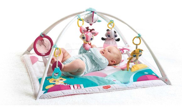 Tiny Love - Tapis d’éveil Princesse 2-en-1 doté d’arches réglables pour s’amuser sans compter.