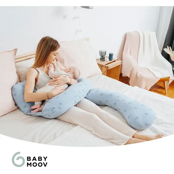 Babymoov - Pack Coussin de grossesse XXL Bleu  B.Love