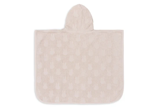 Jollein - Poncho de bain éponge Miffy Jacquard Wild Rose