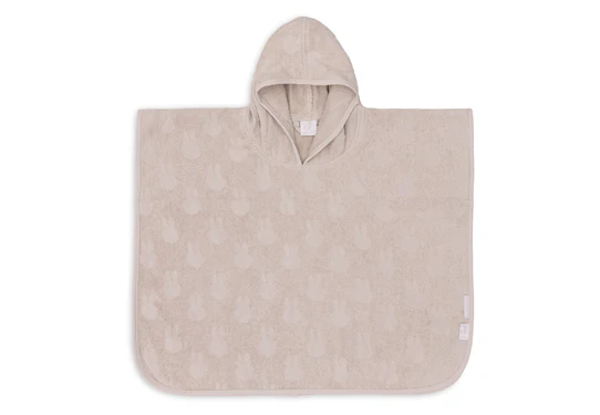Jollein - Poncho de bain éponge Miffy Jacquard Wild Rose