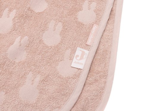 Jollein - Poncho de bain éponge Miffy Jacquard Wild Rose