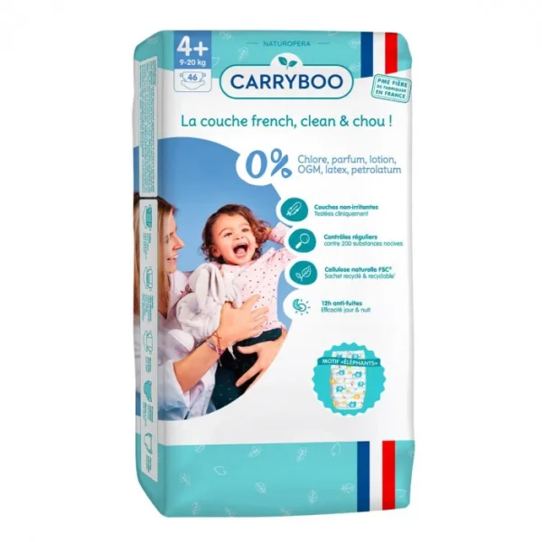 Carryboo Couches 9-20kg Taille 4 L